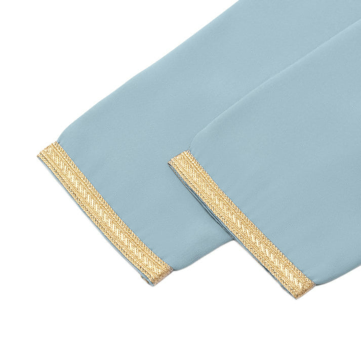 Light blue Moroccan Djellaba for girls kids