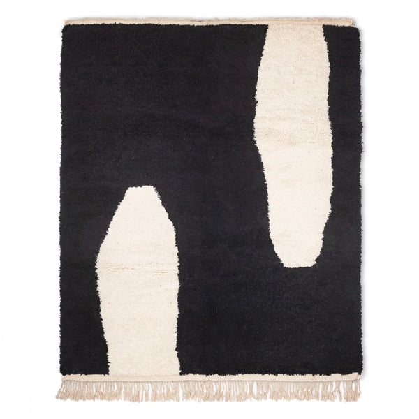 Luxurious Moroccan Beni Ourain Handmade Rug