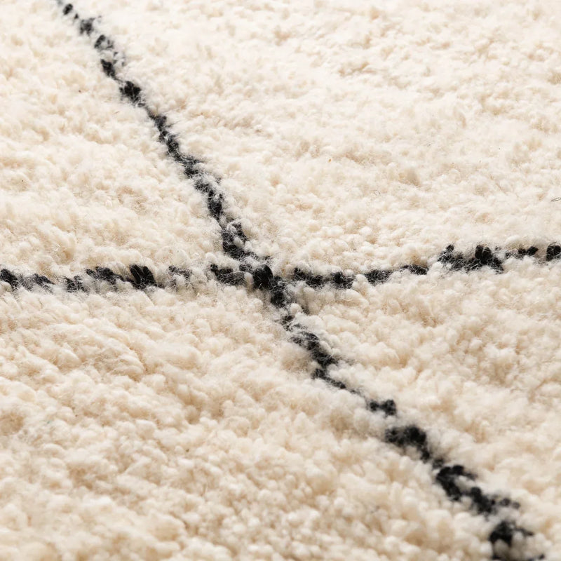 Luxurious Moroccan Beni Ourain Handmade Rug