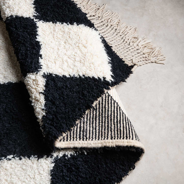 Luxurious Moroccan Beni Ourain Handmade Rug